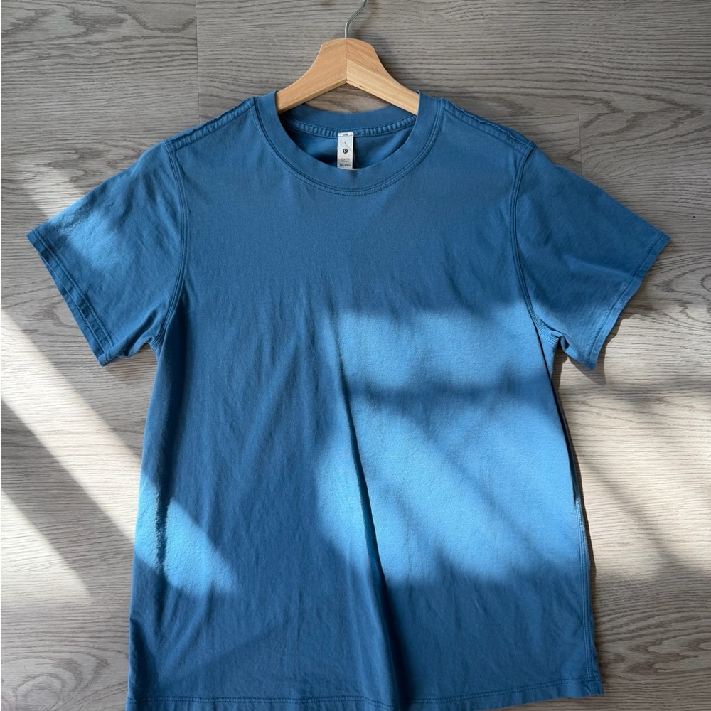 Lululemon All Yours Cotton T-shirt - Size 2 - Denim